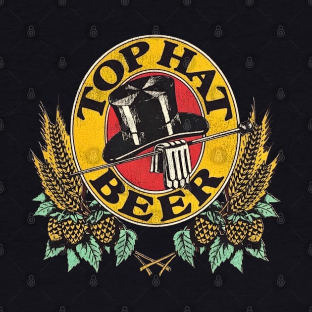 Top Hat Beer Retro Defunct Breweriana by darklordpug